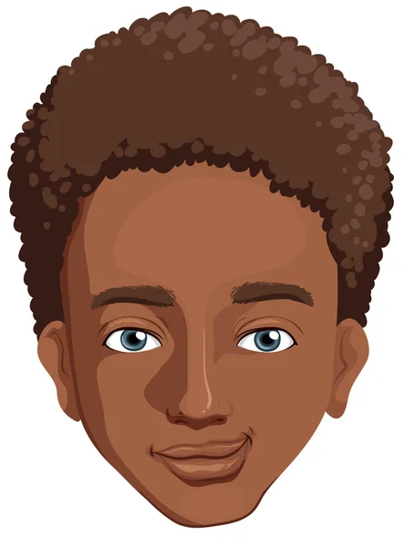 Un tipo afroamericano. — Vector de stock