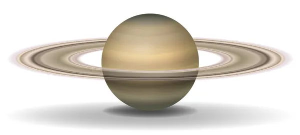 Planet saturn — Stock vektor