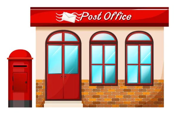 Post office — Stock Vector