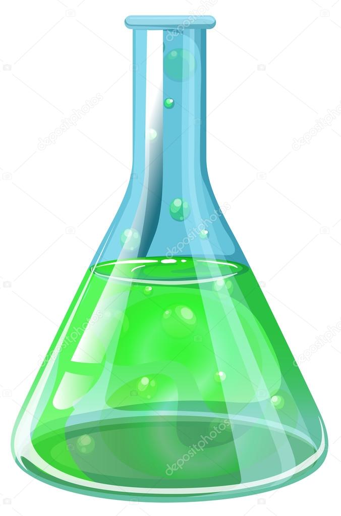 A laboratory flask