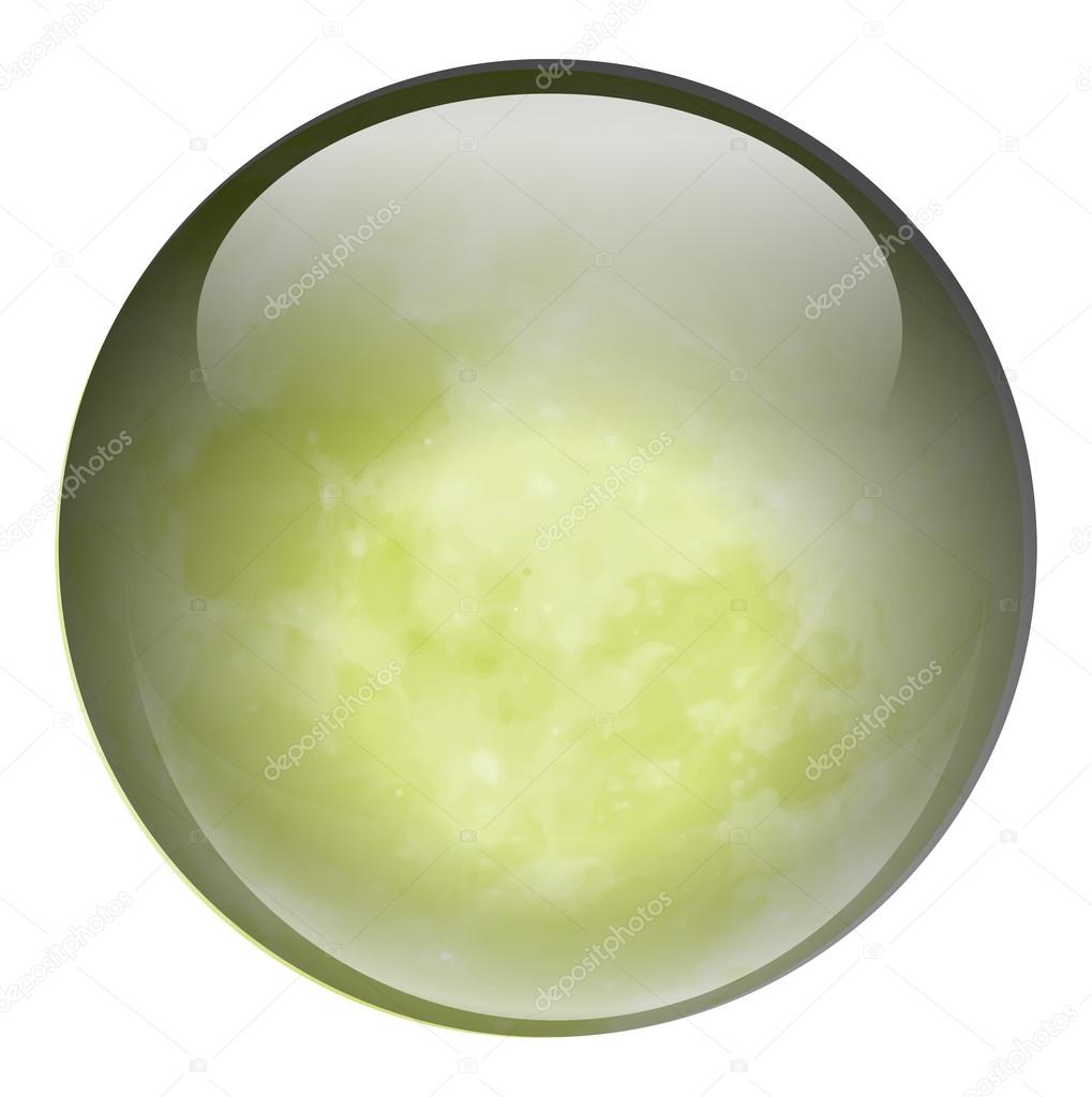 A green ball