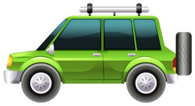 A green van