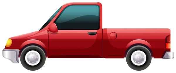 A red vehicle — Stock Vector