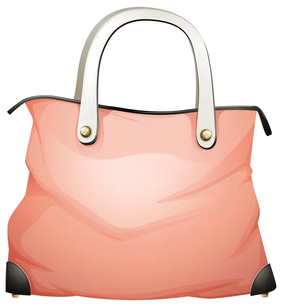 Un sac à main en cuir — Image vectorielle