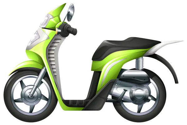 Een scooter — Stockvector