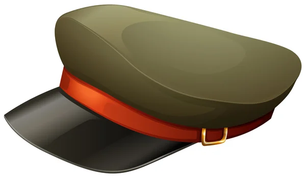 赤帯付き帽子 — ストックベクタ