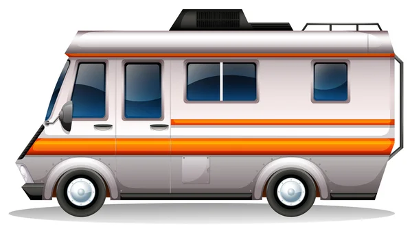 Een grote bus voor vervoer — Stockvector