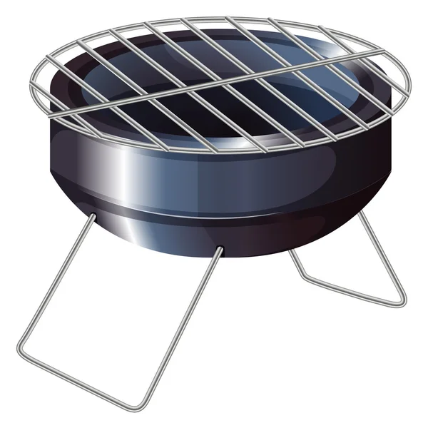 Een barbecue grillen kachel — Stockvector