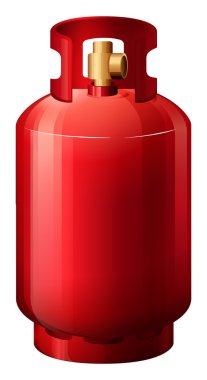 Kırmızı Gaz silindiri
