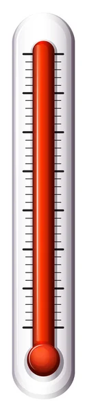 Um dispositivo de medição para a temperatura —  Vetores de Stock