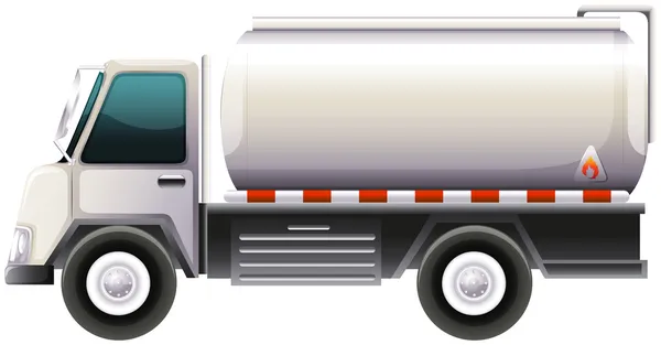 A gasoline truck — Stock Vector