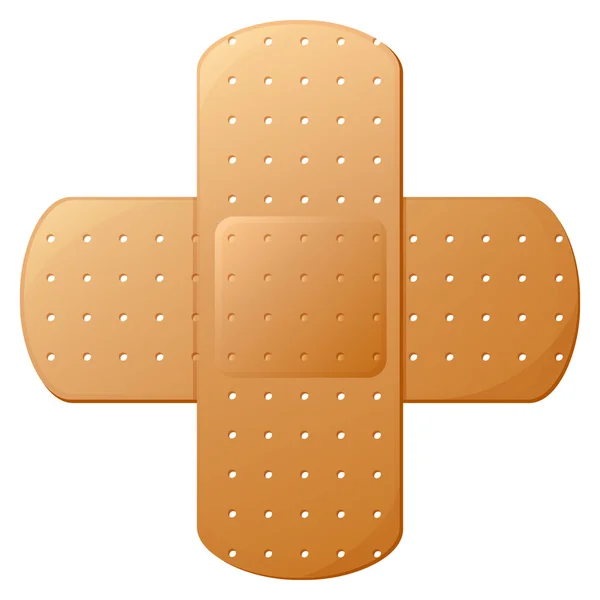 Un bandage adhésif — Image vectorielle