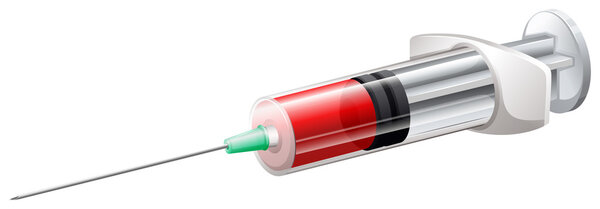 A syringe