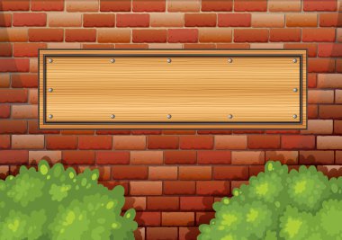 stonewall boş bir tabela ile