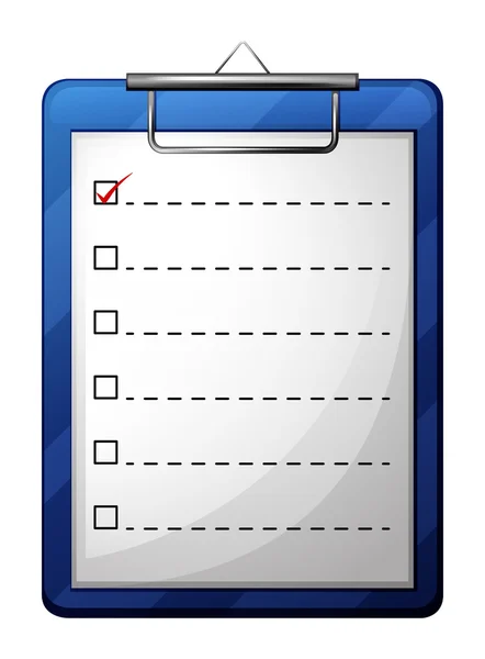 Ein medizinisches Diagramm — Stockvektor