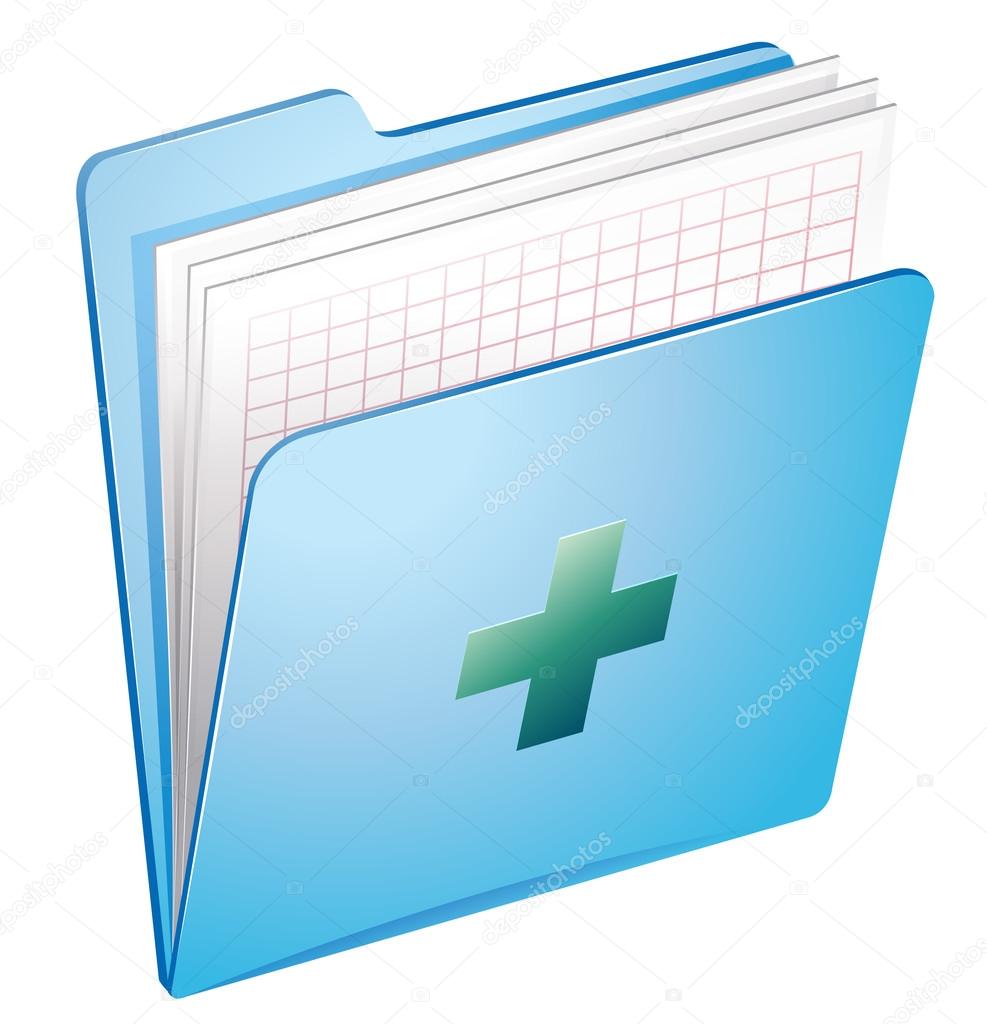 Una historia clínica vector, gráfico vectorial © blueringmedia imagen