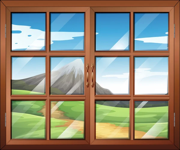 Una ventana — Archivo Imágenes Vectoriales