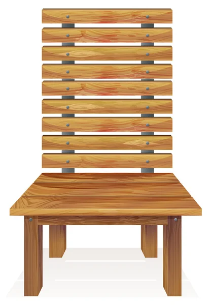 Una sedia — Vettoriale Stock