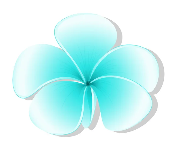 光的蓝色小花 — 图库矢量图片
