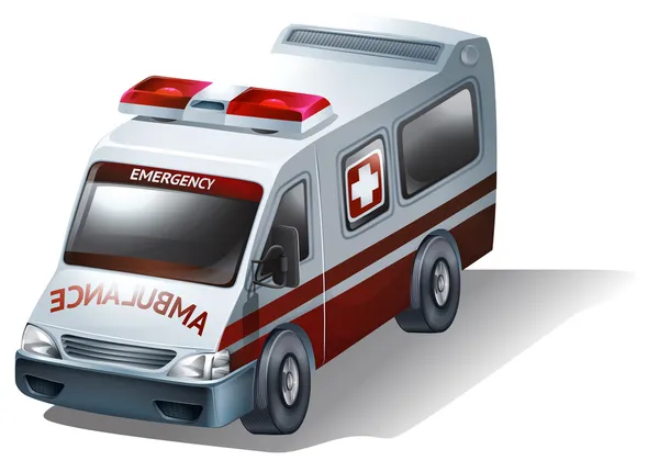 Ambulans — Stok Vektör