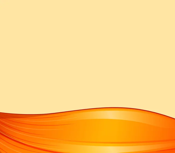 An orange border design — Stock Vector