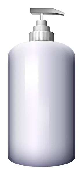 Una botella de loción estilo bomba — Vector de stock