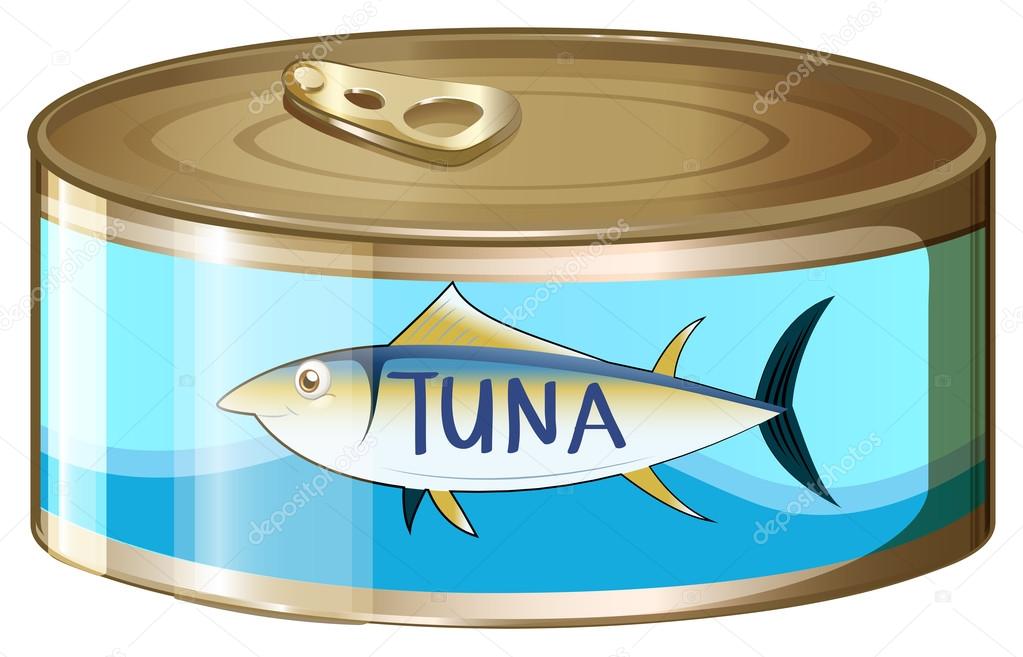 A can of tuna