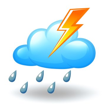 bir gök gürültüsü