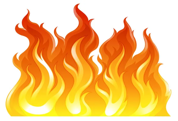 A fire — Stock Vector