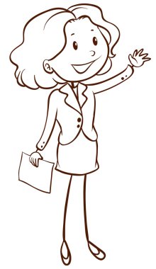 basit ofis çalışanı