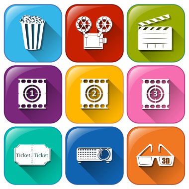 Film maraton simgeler