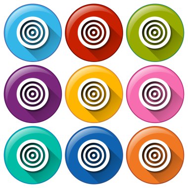 hedefler için simgeler