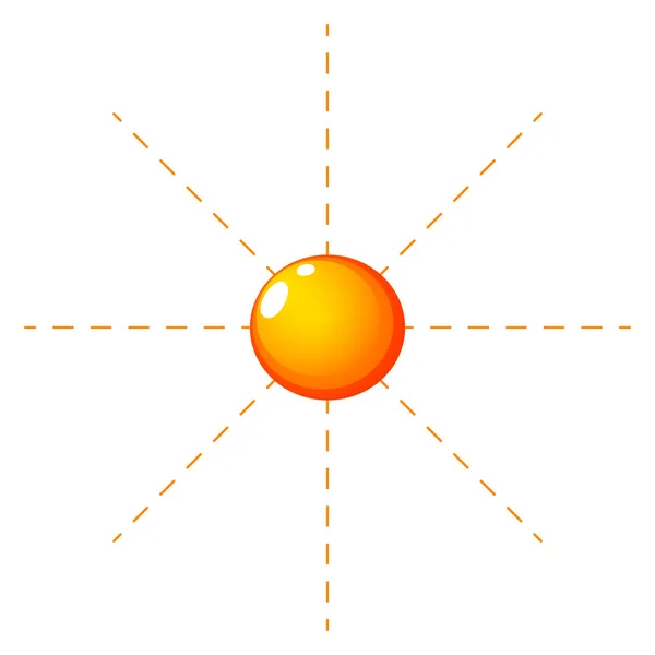 Sonniges Klima — Stockvektor