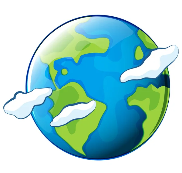 The planet Earth — Stock Vector