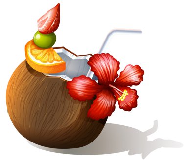 plaj serinletici bir içecek