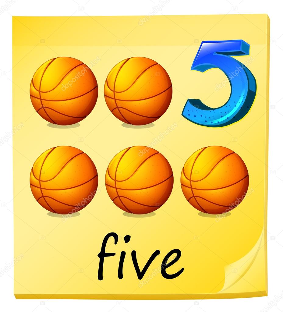 Five balls