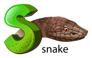 yılan için s harfi