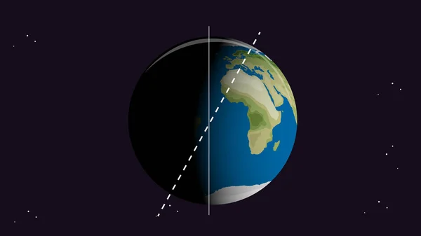 Návrh Miniatur Zemí Ilustraci Vesmíru — Stockový vektor