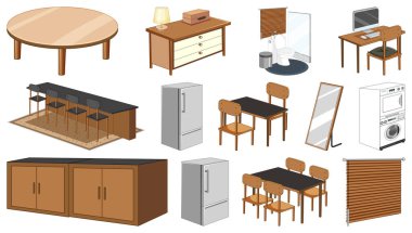 İç mobilya ve dekorasyon çizimleri