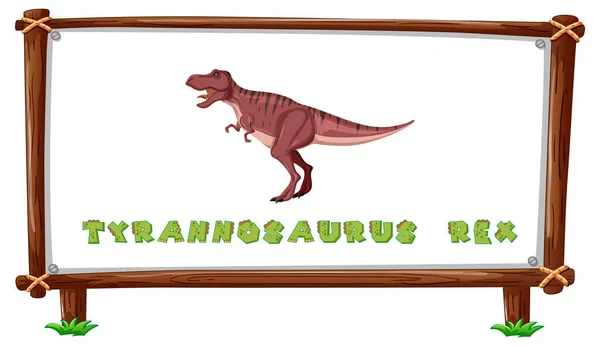 Dinossauro Rex Ilustração Vetorial Tiranossauro Rugindo Esboço