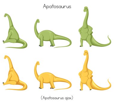 Farklı gönderilerdeki Apatosaurus resimleme