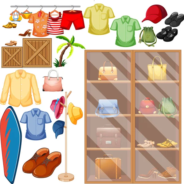 Beyaz arkaplan resimlerinde farklı bir kumaş seti