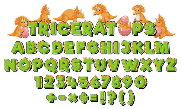Alphabets Anglais Des Lettres Illustration Numérique — Image vectorielle