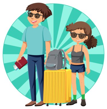 Çift çiziminin basit karakteri