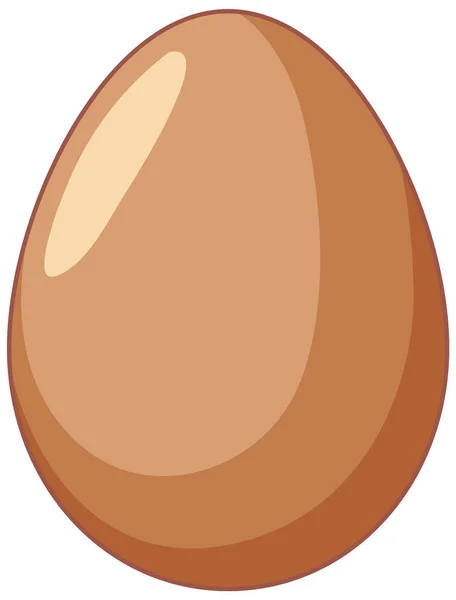 Egg Cartoon Style Illustration — Stock Vector