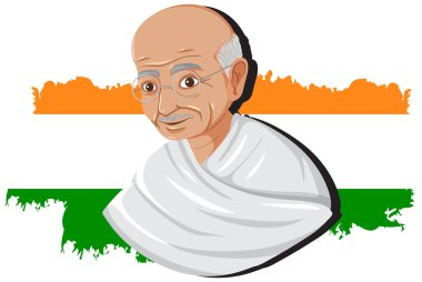 Mahatma Gandhi portre çizimi