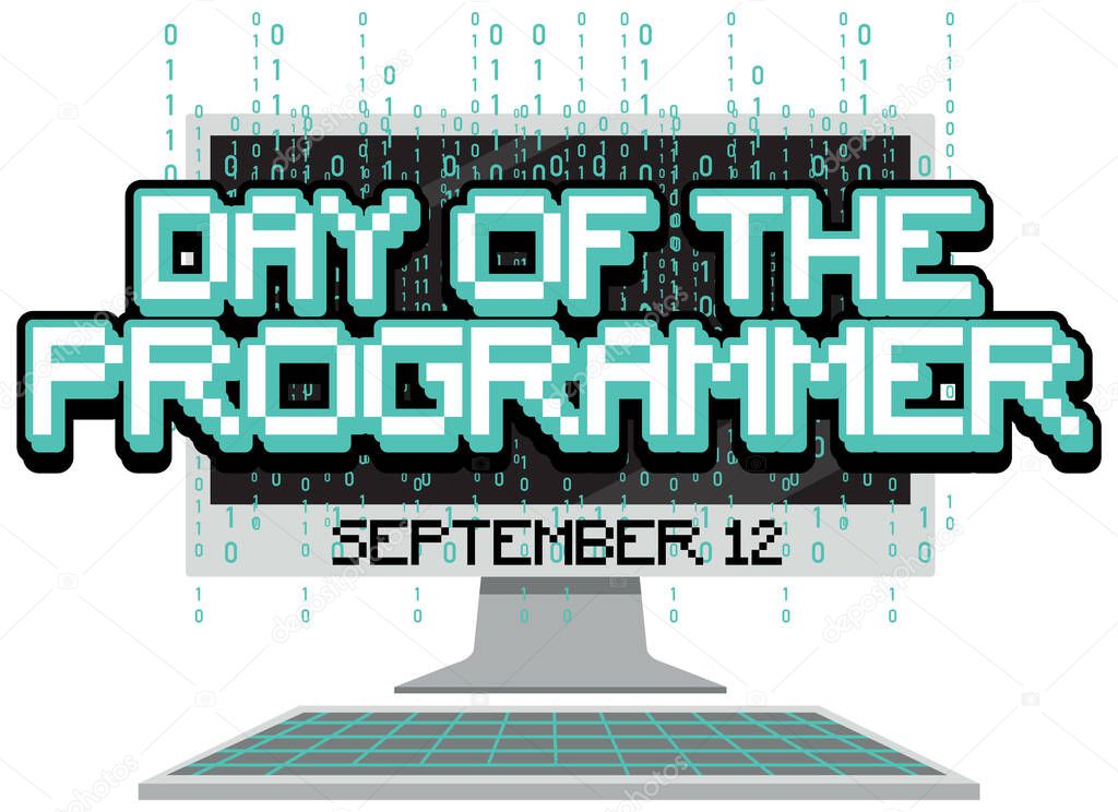 The Day of the Programmer Poster illustration