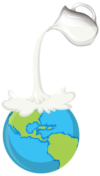 World Milk Day Concept Vector Illustration — Stockvektor