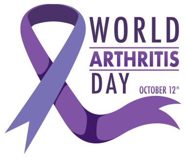 World Arthritis Day Poster Design illustration