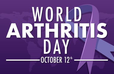 World Arthritis Day Poster Design illustration